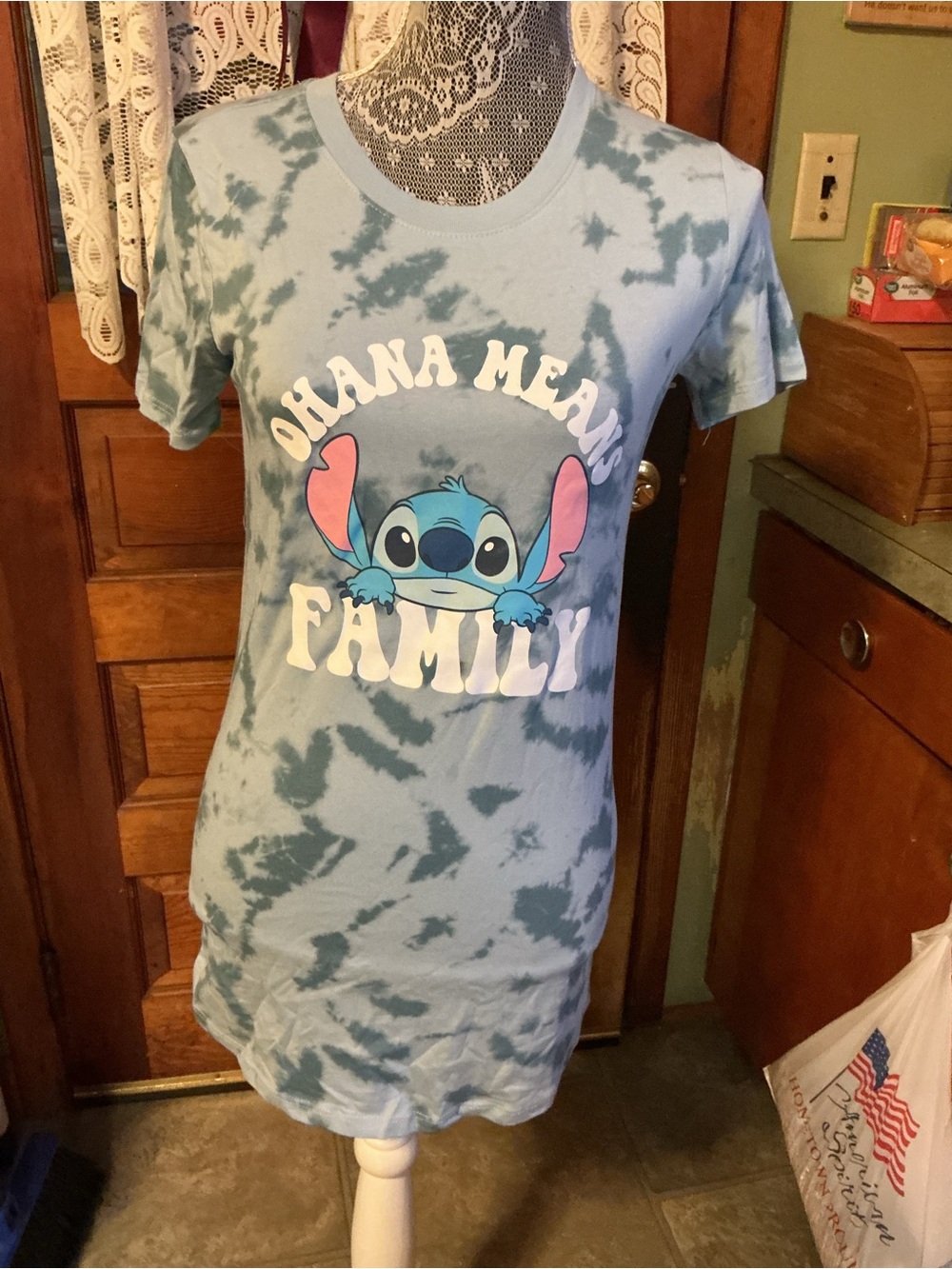 Disney Stitch Light Blue T-Shirt